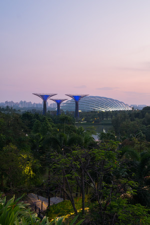 Garden By The Bay in Singaporeのeditorial素材