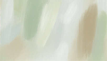 Abstract acrylic painted background in pastel colors. Soft blue, green and beige tones.の写真素材