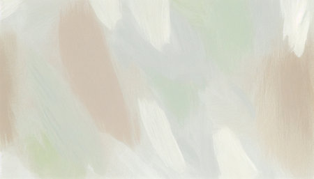 Abstract acrylic painted background in pastel colors. Soft blue, green and beige tones.の写真素材