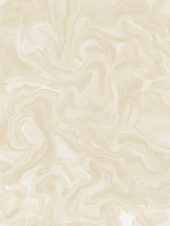 Beige Marble Elegant Background. Hand-Painted Watercolor Fluid Art Painting. Modern Aesthetic Background.の写真素材