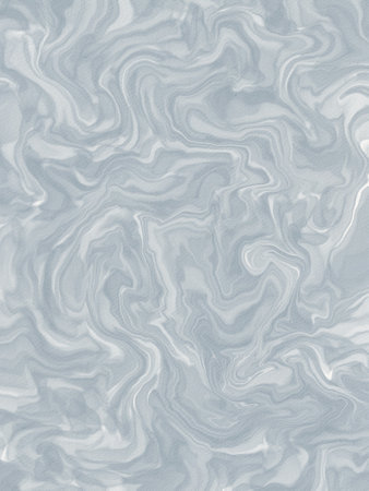 Soft blue Marble Elegant Background. Hand-Painted Watercolor Fluid Art Painting. Modern Aesthetic Background.の写真素材