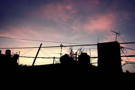 late afternoonの写真素材