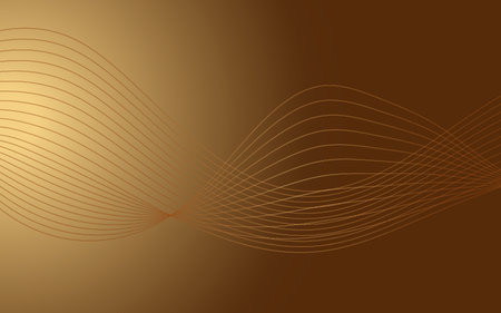 Vector elegant abstract background with luxury gold lines. Golden light vector design.のイラスト素材