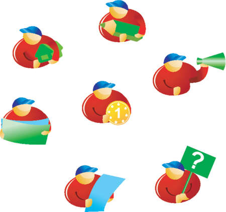 Icons Setのイラスト素材