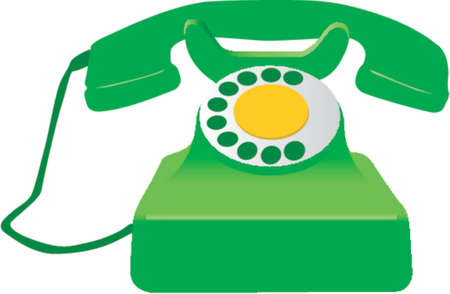 Retro Telephoneのイラスト素材