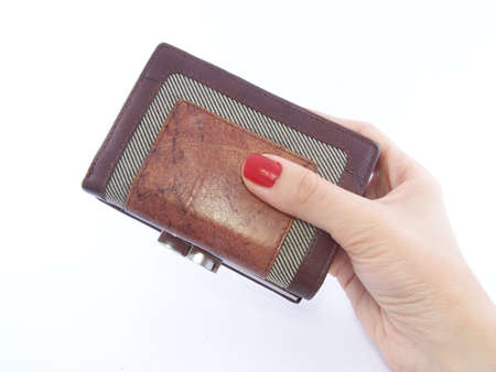 Woman's hand holding wallet 2