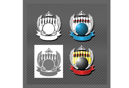 Bowling Leagueのイラスト素材