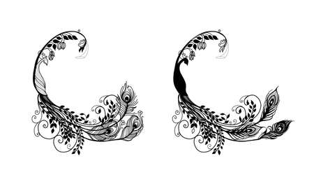 Beautiful illustration for decoration design. Background, wallpaper. Isolated background. Cartoon wallpaper. Bright decoration. Line symbol. Hand drawn texture.のイラスト素材