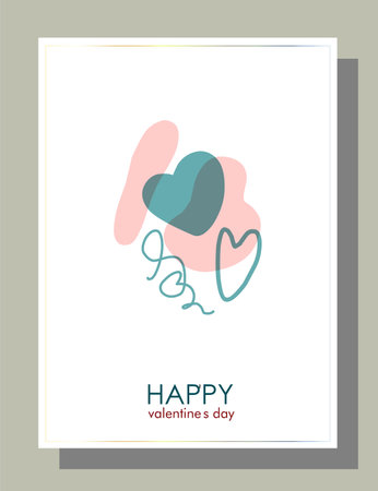 Abstract invitation. Holiday greeting card. Trendy geometric background. Line style vector. Abstract love symbol. Holiday concept. Modern trendy poster. Business concept.のイラスト素材