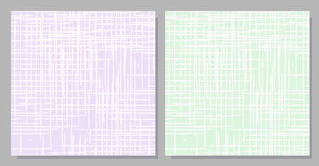 seamless pattern imitating linen. Natural fabric. Delicate pastel color. Set of light patterns.Vector illustration in Provence style.のイラスト素材