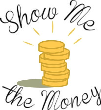 Use these gold coins for your money project.のイラスト素材