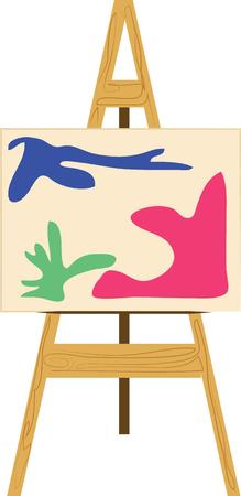 Art work is a great decoration on any project.のイラスト素材