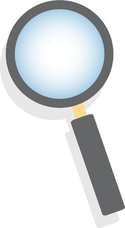 Be a sleuth with a magnifying glass.のイラスト素材