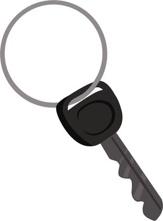 Have a key handy when you need one.のイラスト素材