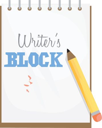 Have a pad handy in case of inspiration.のイラスト素材