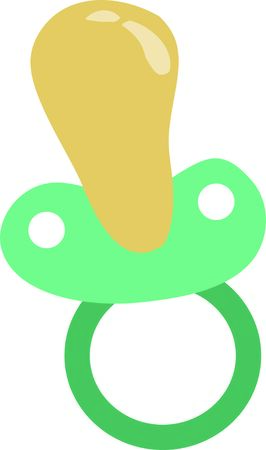Use this pacifier for a baby shirt or birth announcement.