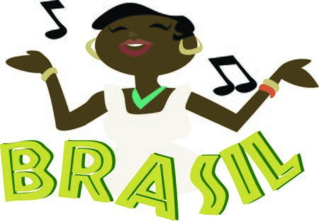 Woman, women, female, people, person, lady, ladies, girl, music, note, hobby, hobbies, singerのイラスト素材