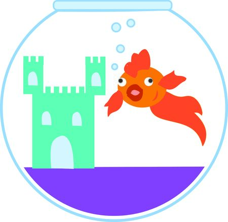 Kids love googly eyes and sea creatures.  Get this adorable design on bodysuits, layettes, diaper covers, baby t-shirts, hats, bibs  more!のイラスト素材