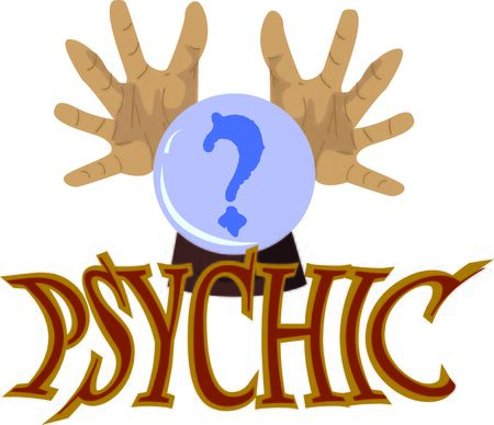 Demystify the mystifying oracle with this design on throw pillows, framed embroidery and more!のイラスト素材