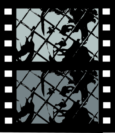 Spark your imagination!  This whimsical design will be perfect on framed embroidery, throw pillows, napkins and more for your movie buff!のイラスト素材