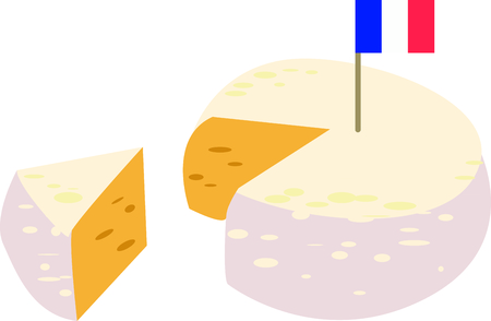 Bon Appetit. Make a perfect gift every time for the chefs in your life with this design on aprons, towels, napkins, place mats and potholders.のイラスト素材