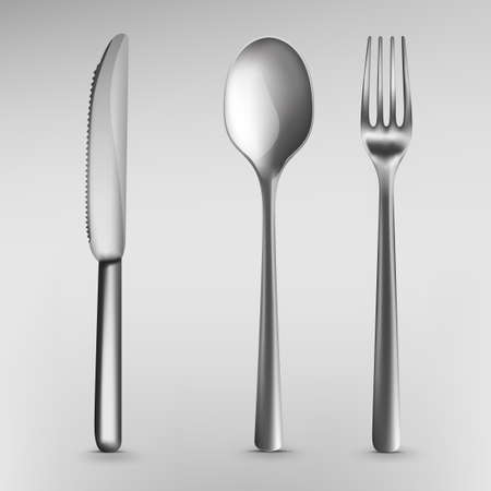 fork spoon knifeのイラスト素材
