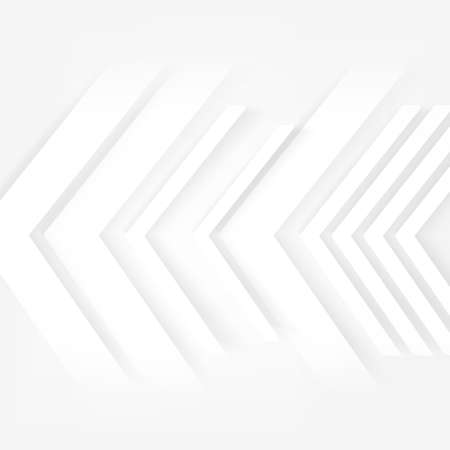 Abstract 3D Geometrical Design. Vector white frames.のイラスト素材