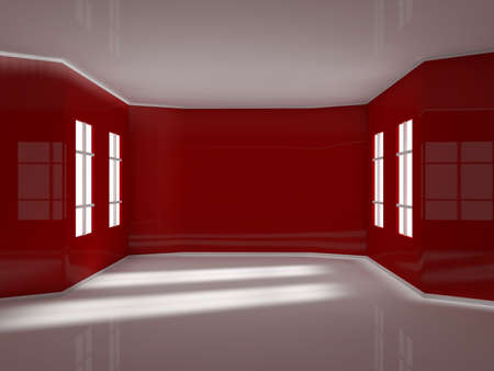 render modern room