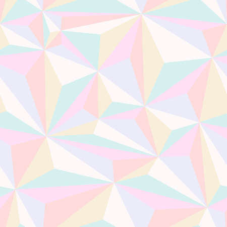 Polygonal seamless pattern. Vector background.