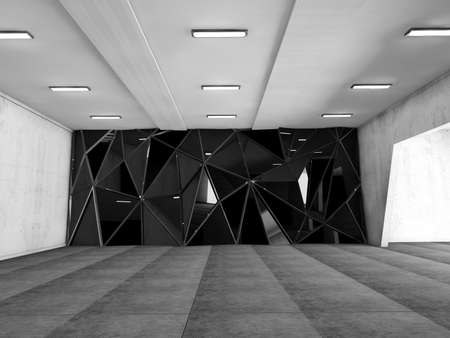 polygonal wall renderの写真素材