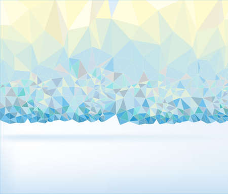 Abstract polygonal perl colour background. Geometric backdrop in Origami style. Beautiful vector illustration made from triangular shapes.のイラスト素材