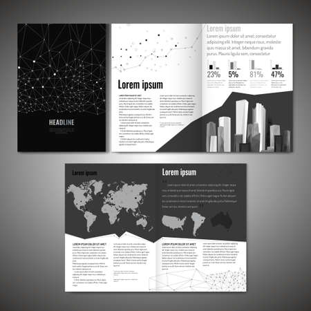 Business Brochure Templateのイラスト素材