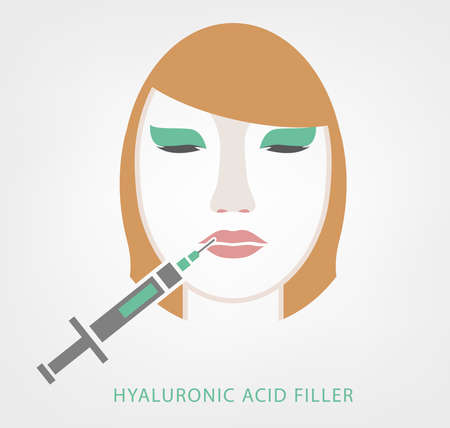 Lips Injections Imageのイラスト素材