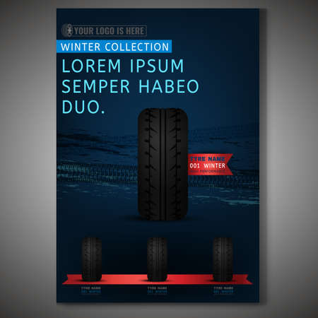 Tyre Poster Imageのイラスト素材