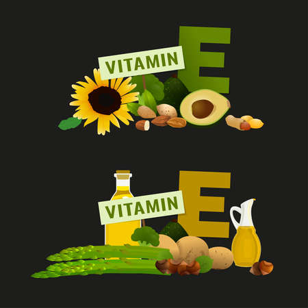 Vitamin E Imageのイラスト素材