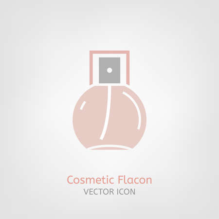 Cosmetic Flacon Iconのイラスト素材
