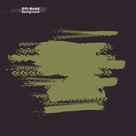 Grunge Tire Bagroundのイラスト素材