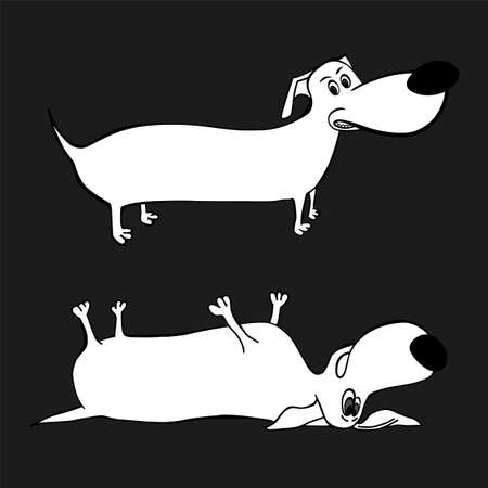 Dog Character Imageのイラスト素材