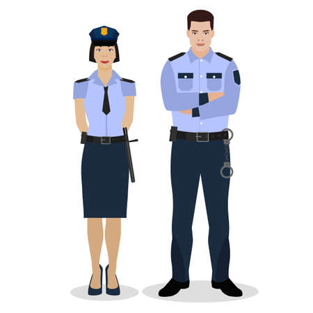 Police Officers Imageのイラスト素材