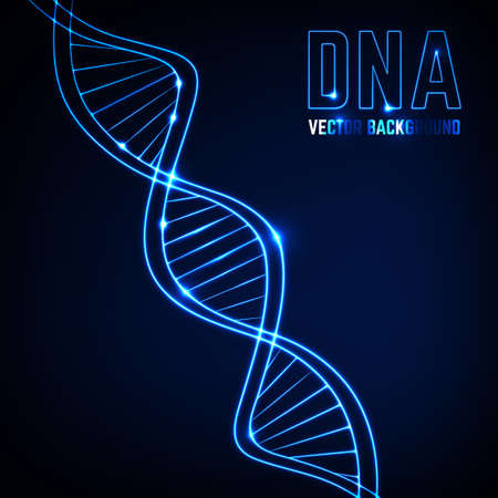 DNA Molecule Imageのイラスト素材