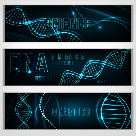 DNA Molecule Image.のイラスト素材