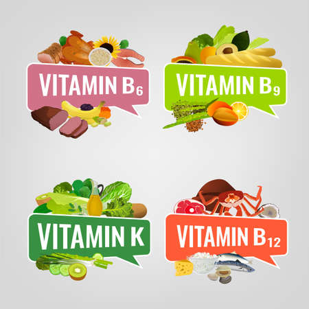 Vitamin Lettering Ilustración del Vitamin banner, design - ID:1-88327754 - Imagen libre ...