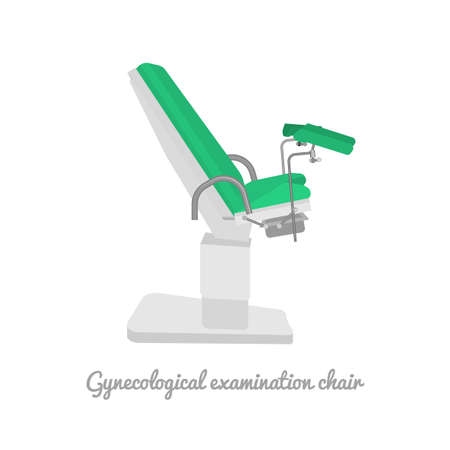 Gynecological examination chairの写真素材