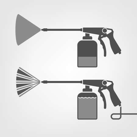 Spray Gun Iconのイラスト素材