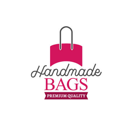 Handbag shop symbol icon design.のイラスト素材