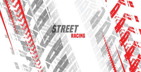 Tire background imageのイラスト素材