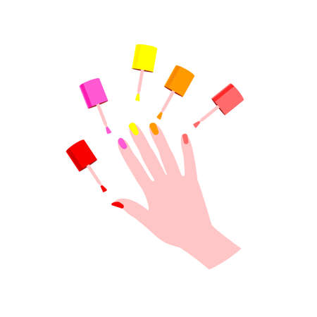 Manicure Imageのイラスト素材