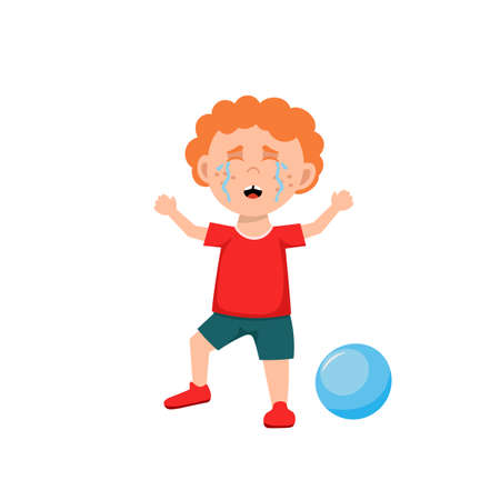 Naughty boy behaviorのイラスト素材