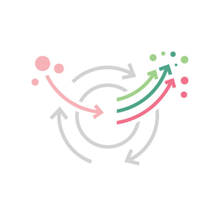 Metabolism icon. Linear medical pictogram. Chemical process signのイラスト素材