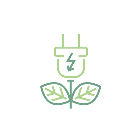 Biomass energy icon, sign. Editable vector illustrationのイラスト素材